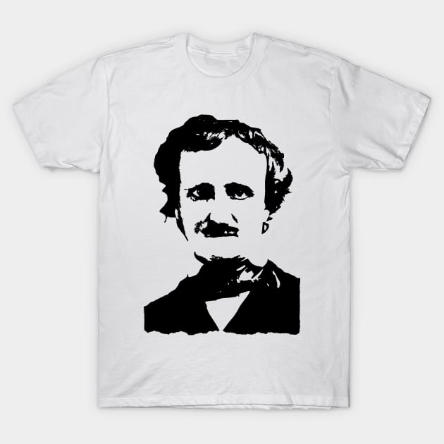 Edgar Allan Poe T-Shirt by J. Rufus T-Shirtery